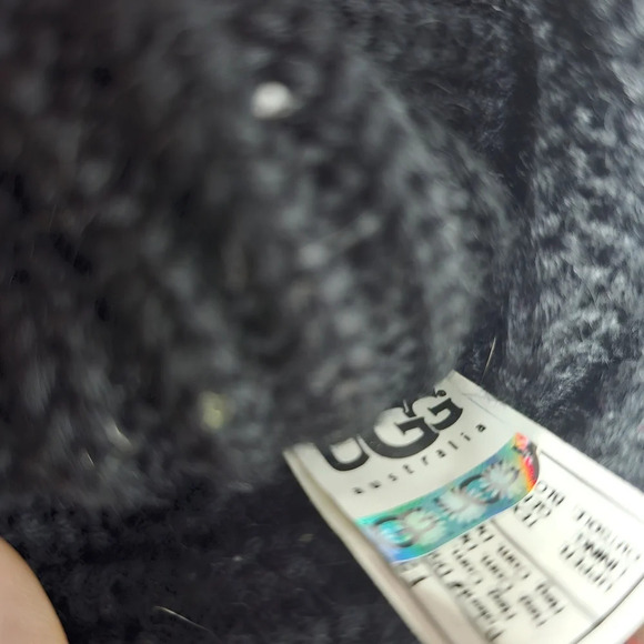 Ugg black Carly sweater tall boots 8 - Picture 15 of 16